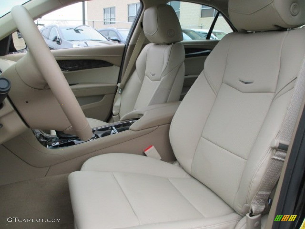 Light Neutral/Medium Cashmere Interior 2015 Cadillac ATS 2.0T Luxury Sedan Photo #102519263