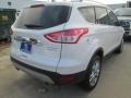 2015 White Platinum Metallic Tri-Coat Ford Escape Titanium  photo #11