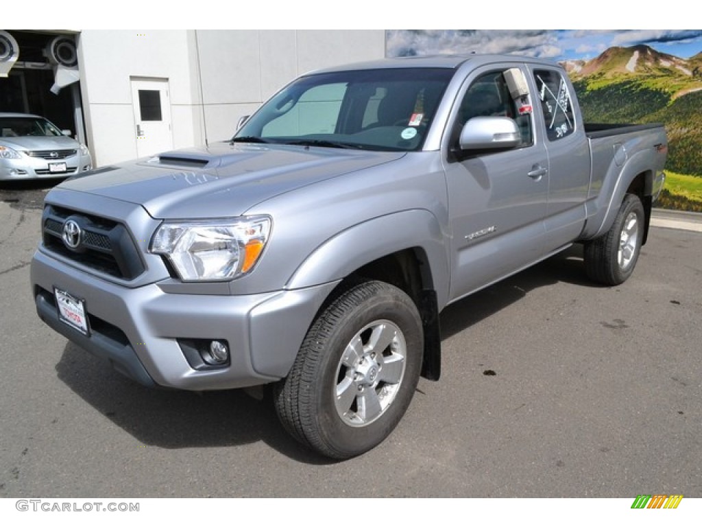 Silver Sky Metallic 2015 Toyota Tacoma V6 Access Cab 4x4 Exterior Photo #102519860