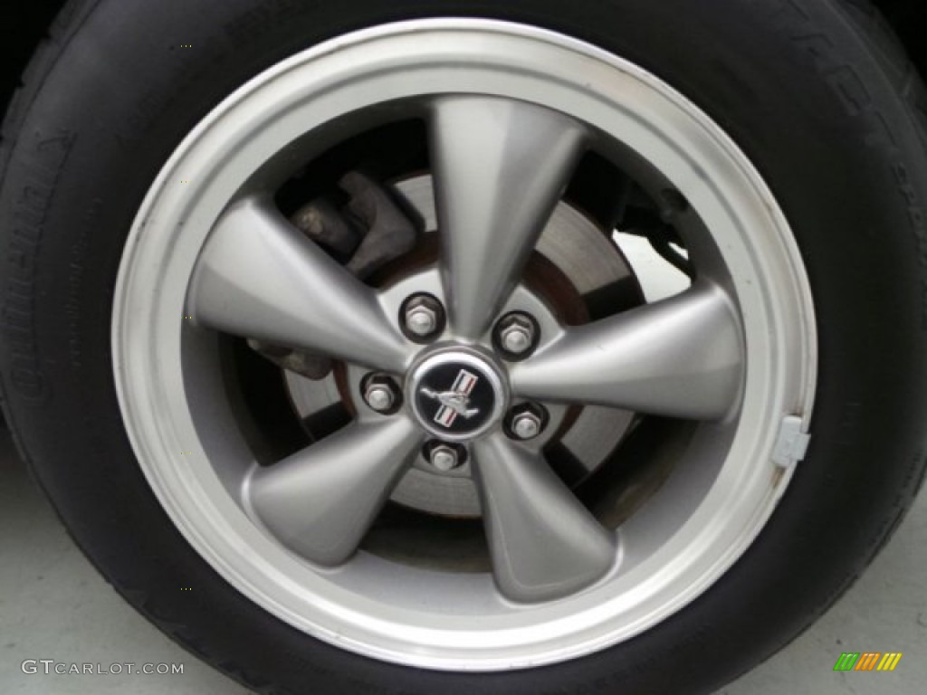 2006 Mustang V6 Premium Coupe - Tungsten Grey Metallic / Black photo #10
