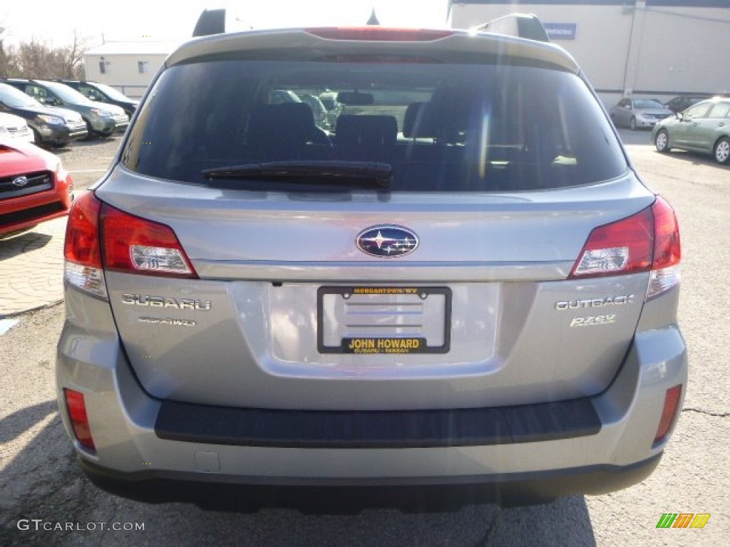 2011 Outback 2.5i Limited Wagon - Steel Silver Metallic / Off Black photo #4