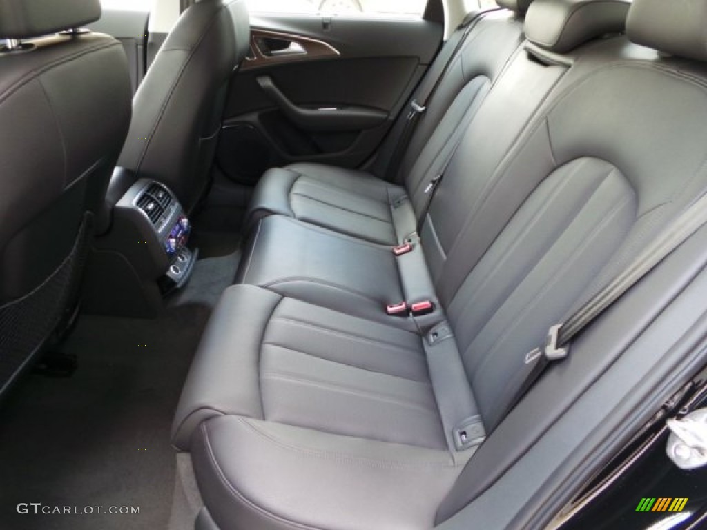 Black Interior 2016 Audi A6 3.0 TFSI Prestige quattro Photo #102522341