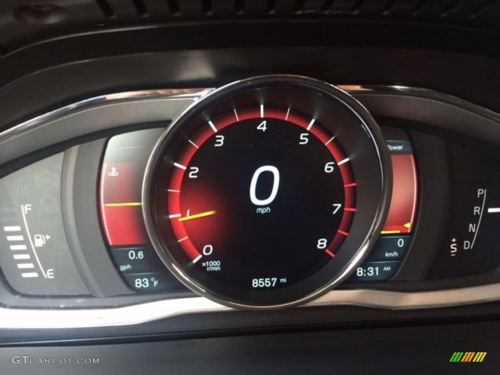 2015 Volvo V60 T5 Drive-E Gauges Photos