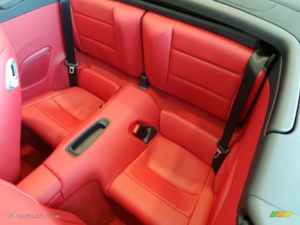 2015 Porsche 911 Turbo Cabriolet Rear Seat Photo #102523025