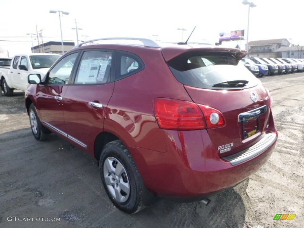2015 Rogue Select S AWD - Cayenne Red / Gray photo #5