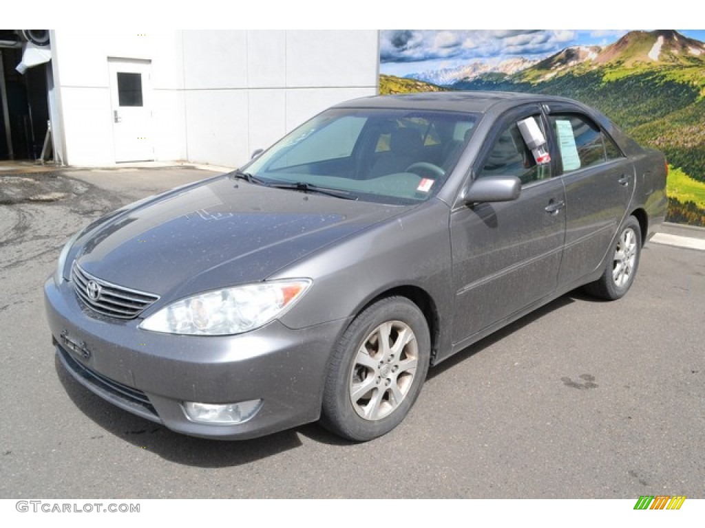 Phantom Gray Pearl 2005 Toyota Camry XLE V6 Exterior Photo #102523649