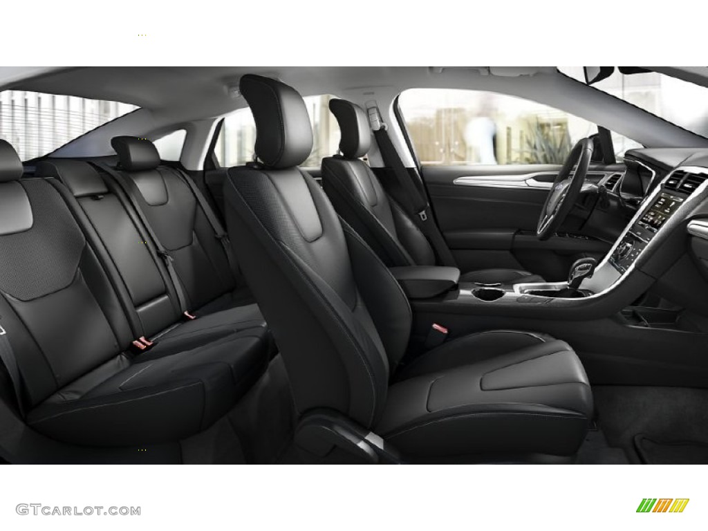 2015 Fusion SE - Magnetic Metallic / Charcoal Black photo #7