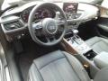 2015 Audi A7 Black Interior Prime Interior Photo