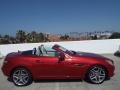 designo Cardinal Red Metallic - SLK 250 Roadster Photo No. 3