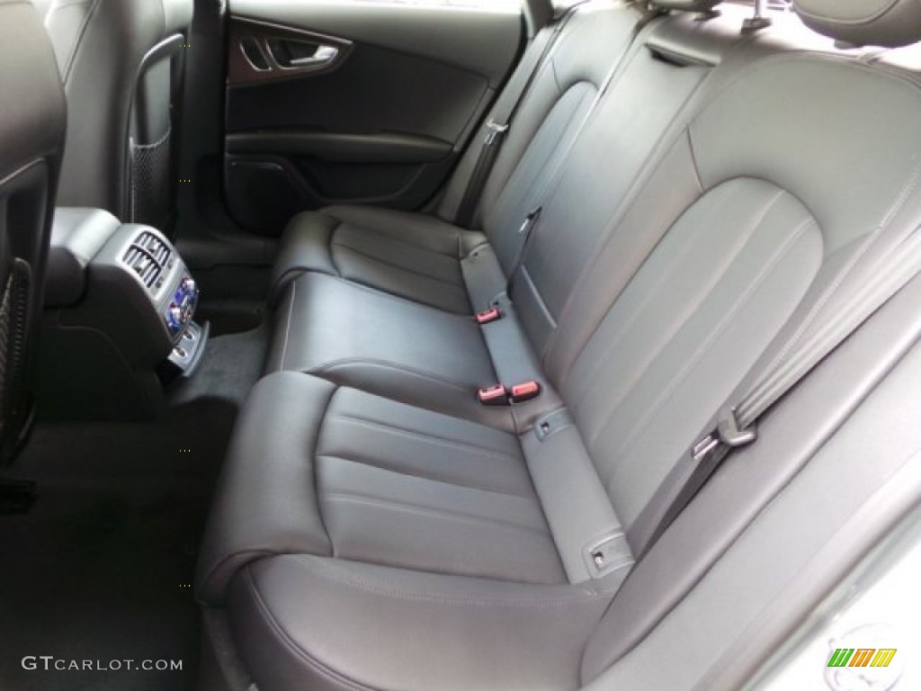 2015 Audi A7 3.0T quattro Prestige Rear Seat Photo #102525131