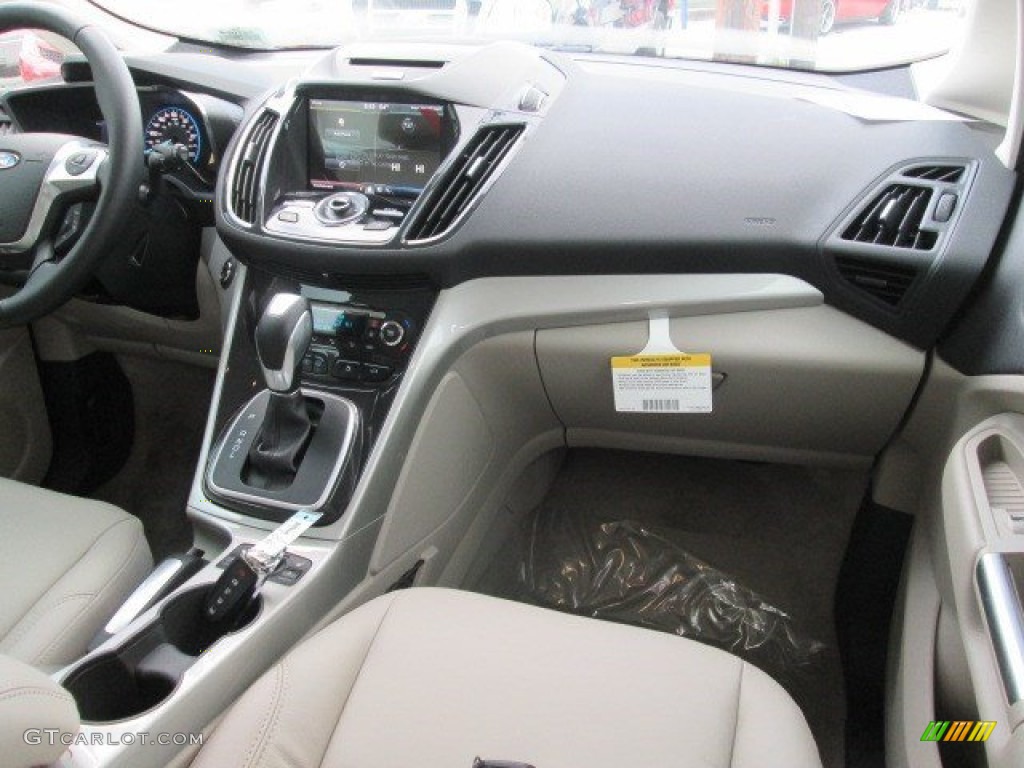 2015 C-Max Energi - White Platinum Tricoat / Medium Light Stone photo #14