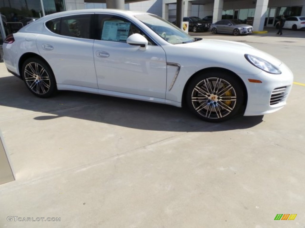 White 2015 Porsche Panamera Turbo S Exterior Photo #102525530