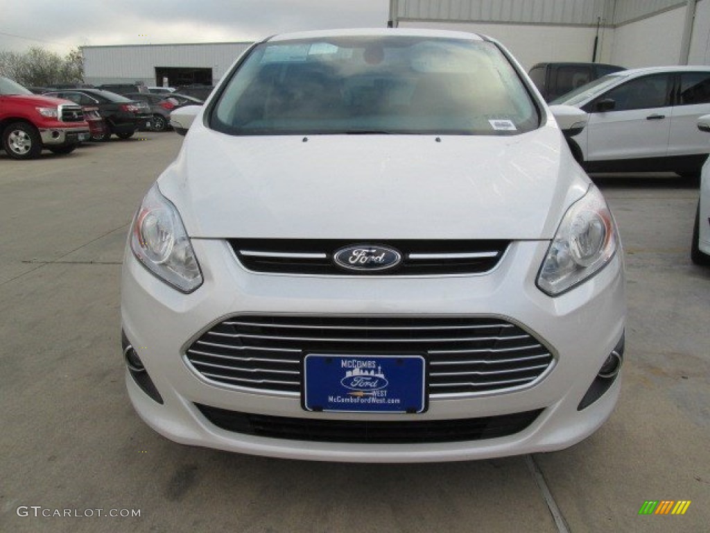 2015 C-Max Energi - White Platinum Tricoat / Medium Light Stone photo #32