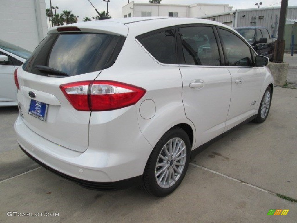 2015 C-Max Energi - White Platinum Tricoat / Medium Light Stone photo #37