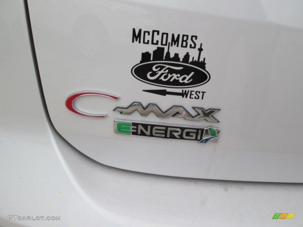 2015 C-Max Energi - White Platinum Tricoat / Medium Light Stone photo #38