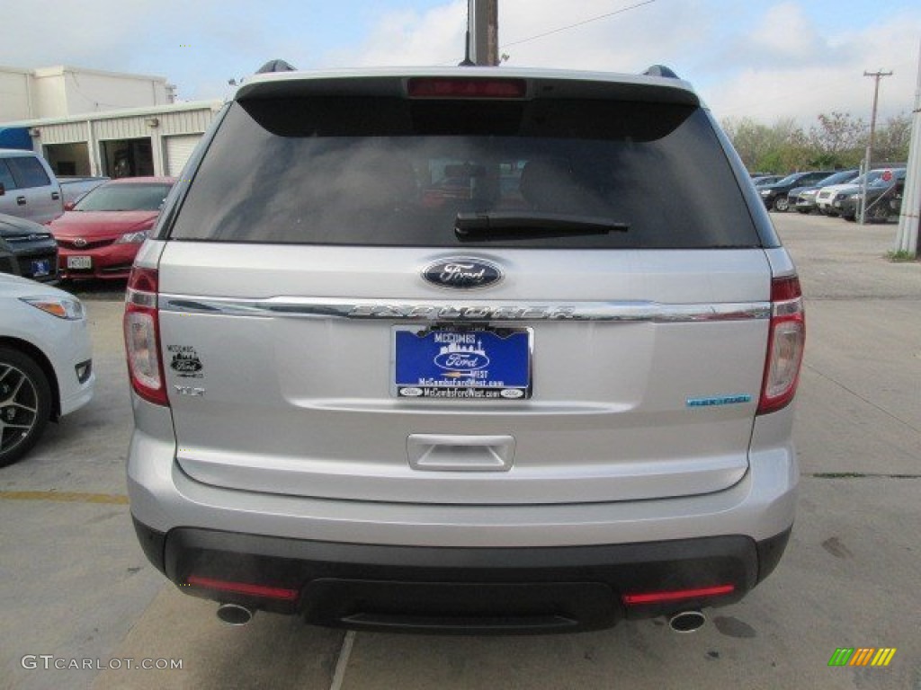 2015 Explorer XLT - Ingot Silver / Charcoal Black photo #5