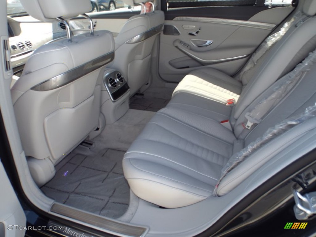 2015 S 550 Sedan - Anthracite Blue Metallic / Crystal Grey/Seashell Grey photo #8