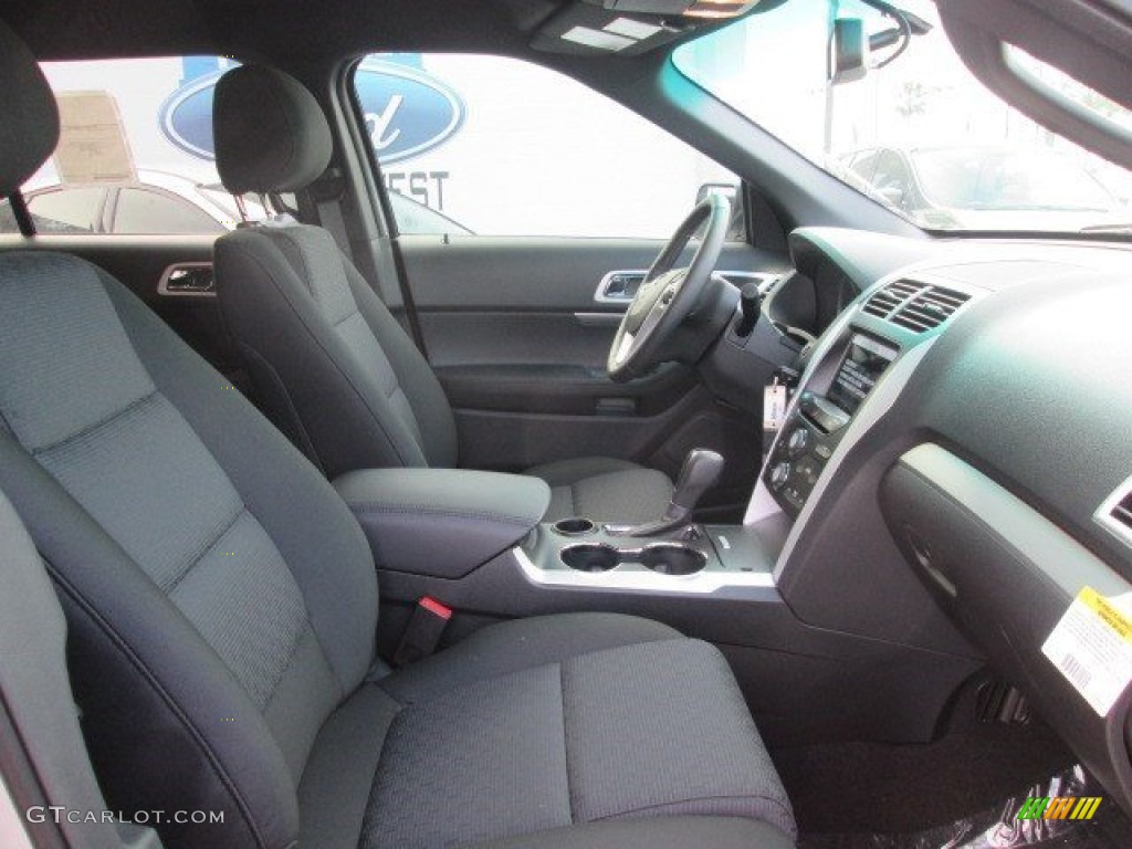 2015 Explorer XLT - Ingot Silver / Charcoal Black photo #12