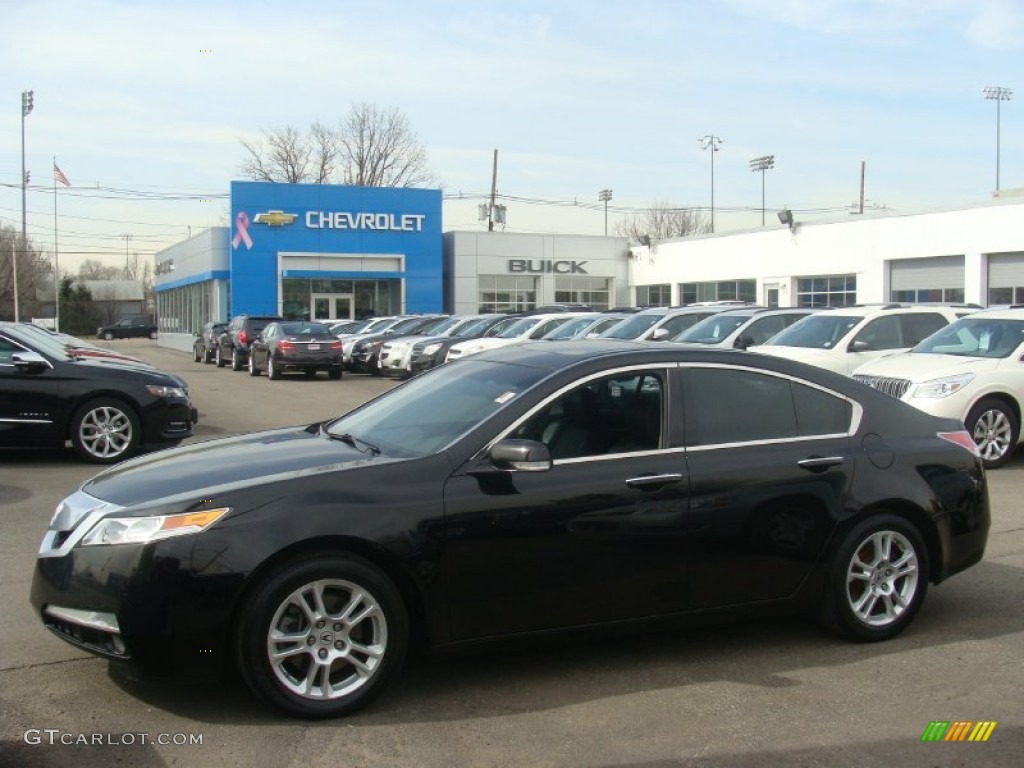 Crystal Black Pearl Acura TL