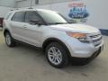 2015 Ingot Silver Ford Explorer XLT  photo #27