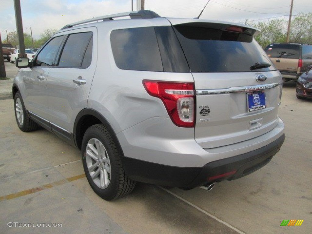 2015 Explorer XLT - Ingot Silver / Charcoal Black photo #31