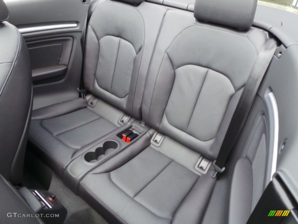 2015 Audi A3 2.0 Premium Plus quattro Cabriolet Rear Seat Photos