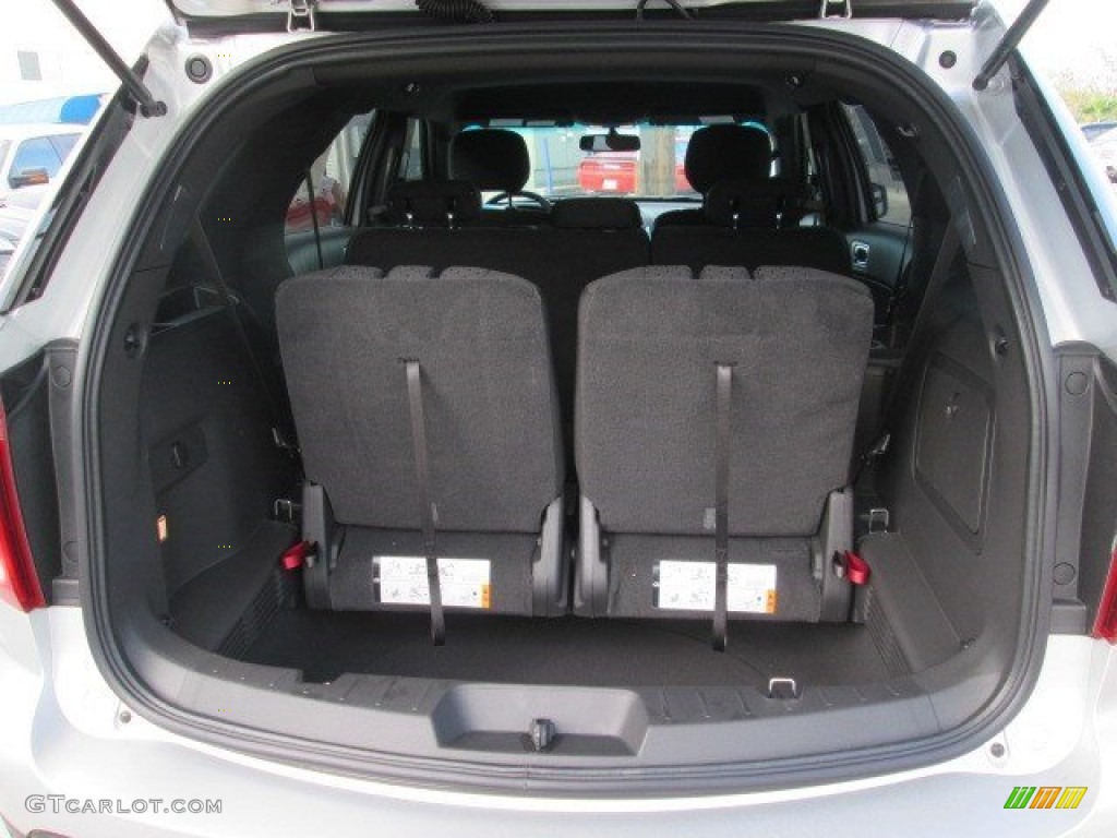 2015 Explorer XLT - Ingot Silver / Charcoal Black photo #43
