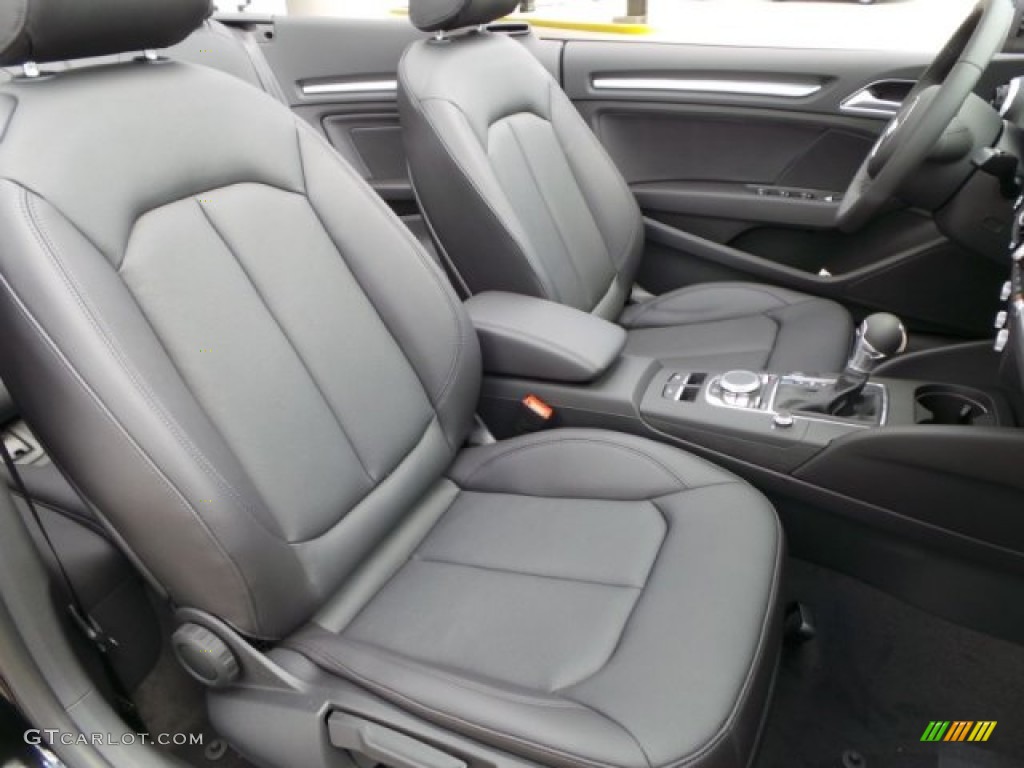 2015 Audi A3 2.0 Premium Plus quattro Cabriolet Front Seat Photos