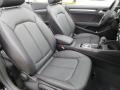 2015 Audi A3 Black Interior Front Seat Photo