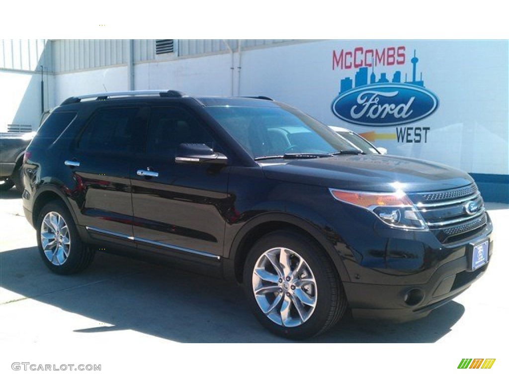 2015 Explorer Limited - Tuxedo Black / Charcoal Black photo #1