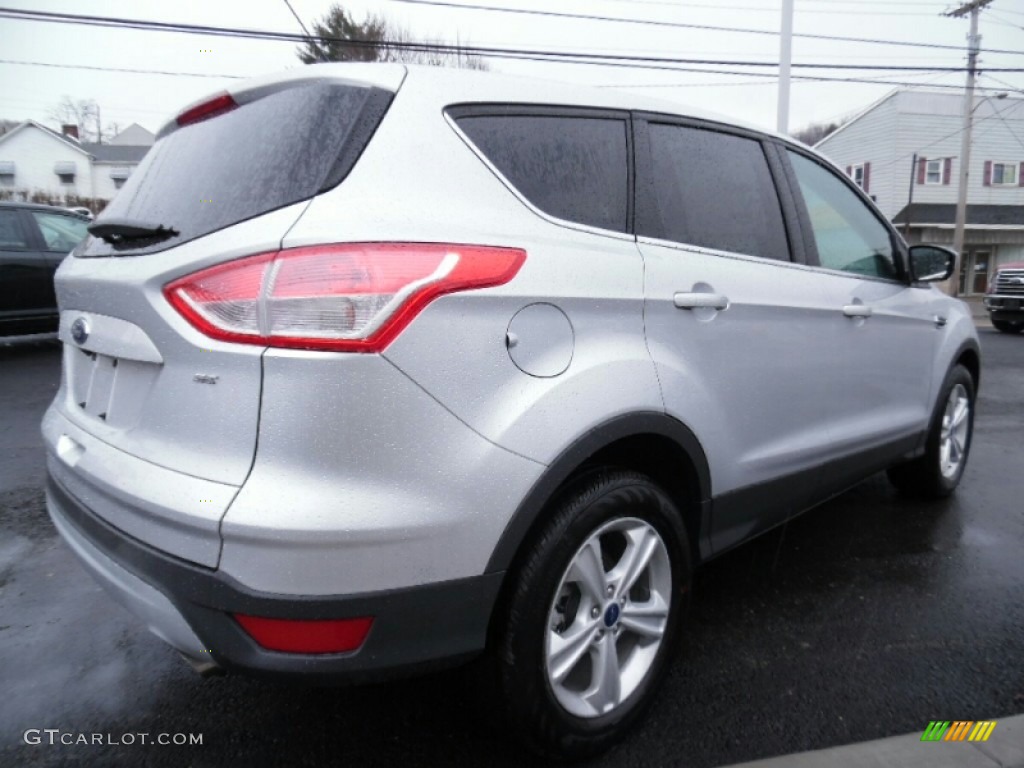 2015 Escape SE - Ingot Silver Metallic / Charcoal Black photo #6