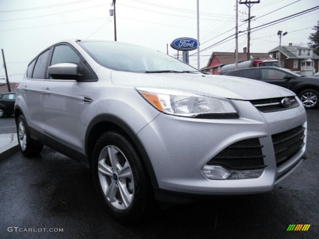 2015 Escape SE - Ingot Silver Metallic / Charcoal Black photo #8