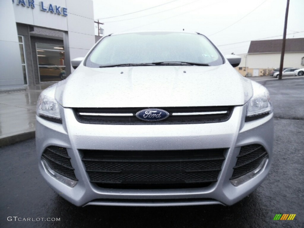 2015 Escape SE - Ingot Silver Metallic / Charcoal Black photo #9