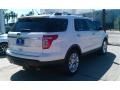 2015 White Platinum Ford Explorer Limited  photo #8