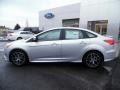 2015 Ingot Silver Metallic Ford Focus SE Sedan  photo #2