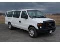 Oxford White - E Series Van E350 XL Extended Passenger Photo No. 3
