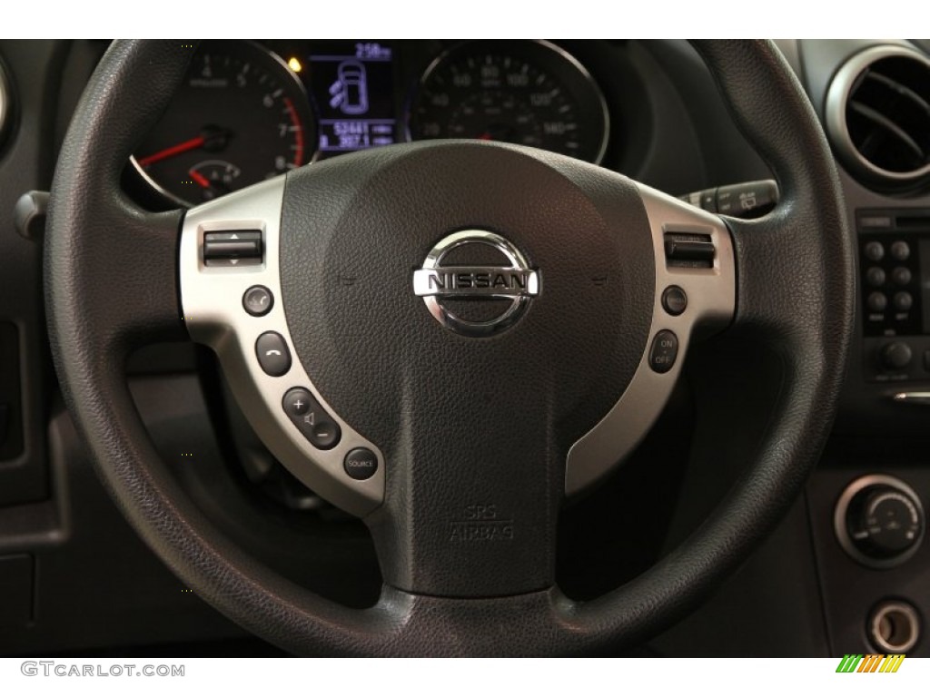 2011 Rogue SV AWD - Cayenne Red / Black photo #6