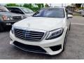 Diamond White Metallic - S 63 AMG 4Matic Sedan Photo No. 28