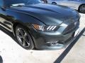 2015 Guard Metallic Ford Mustang V6 Coupe  photo #11