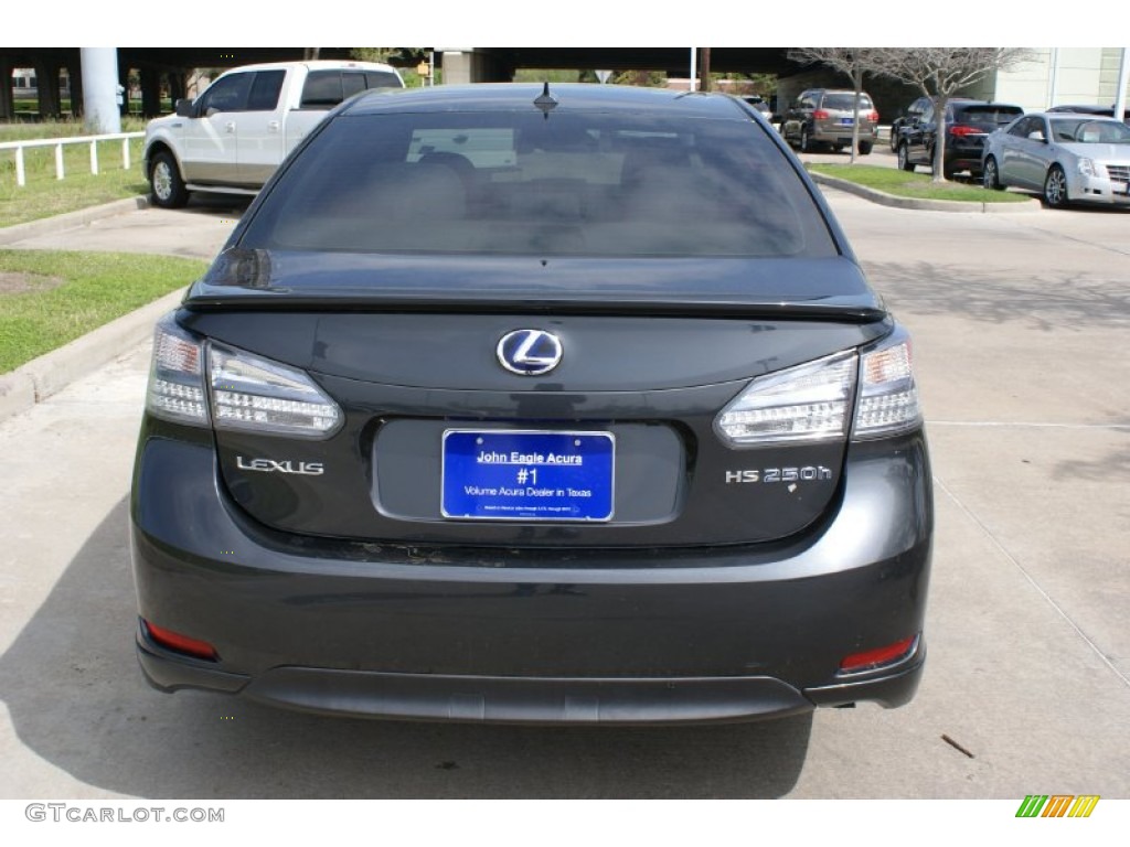 2010 HS 250h Hybrid Premium - Smoky Granite Mica / Parchment photo #6