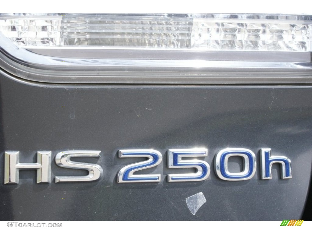 2010 HS 250h Hybrid Premium - Smoky Granite Mica / Parchment photo #18