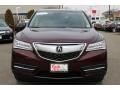 2015 Dark Cherry Pearl Acura MDX SH-AWD Technology  photo #8