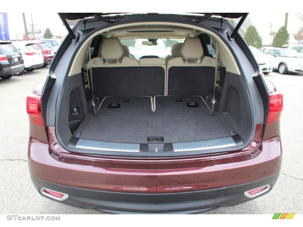 2015 MDX SH-AWD Technology - Dark Cherry Pearl / Parchment photo #22