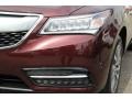 2015 Dark Cherry Pearl Acura MDX SH-AWD Technology  photo #31