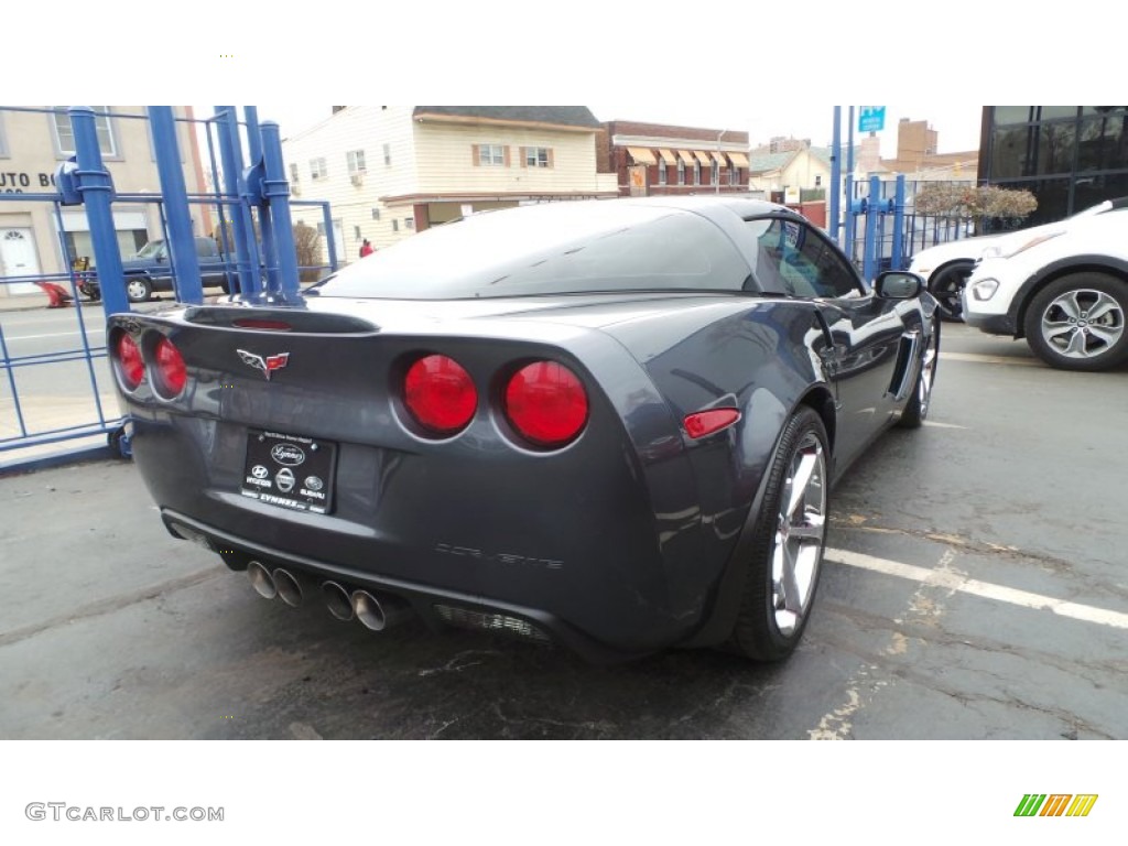 2011 Corvette Grand Sport Coupe - Cyber Gray Metallic / Ebony Black photo #6