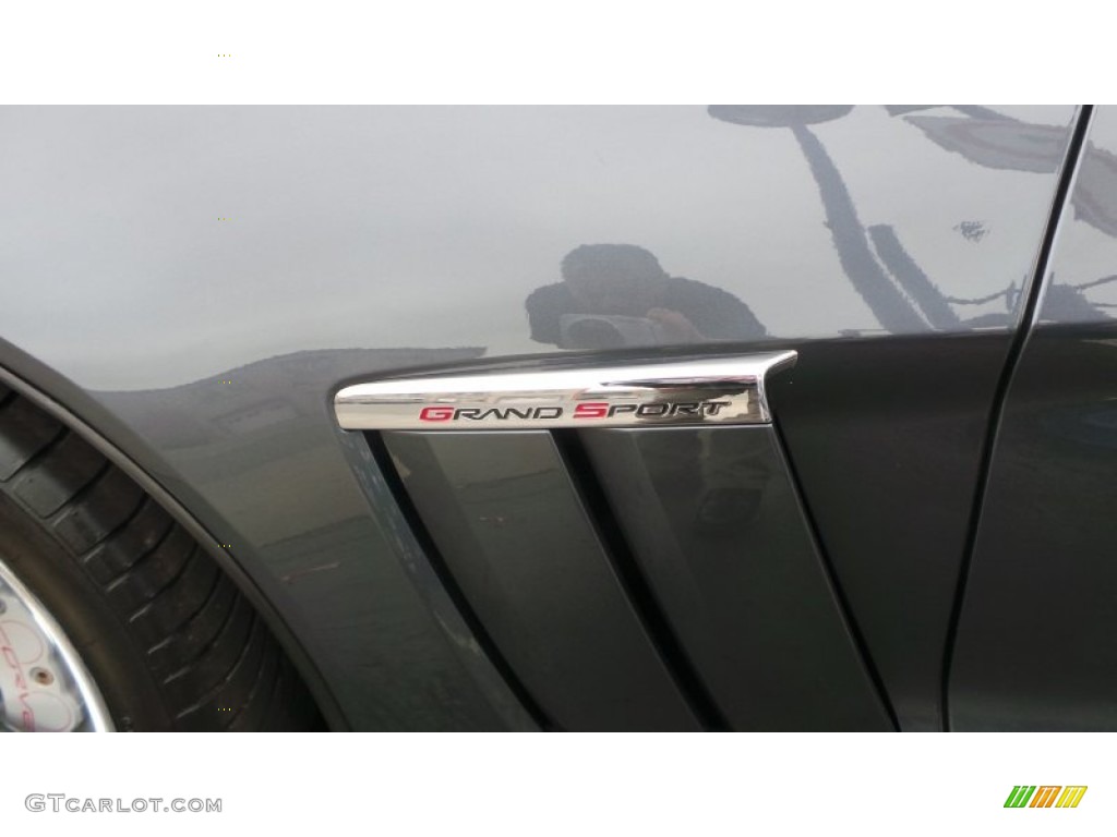 2011 Corvette Grand Sport Coupe - Cyber Gray Metallic / Ebony Black photo #9