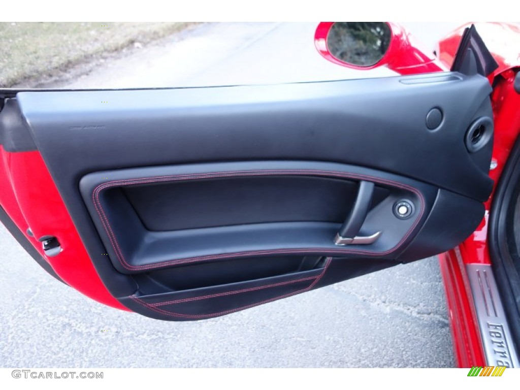 2013 Ferrari California 30 Nero Door Panel Photo #102535790