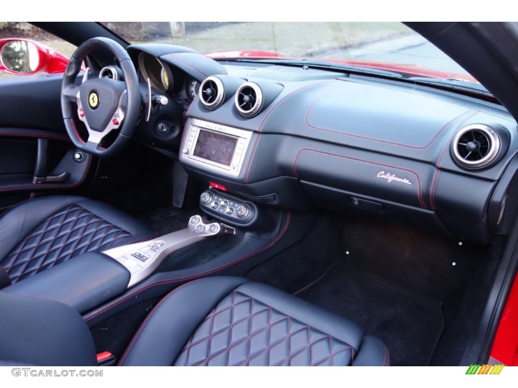 2013 Ferrari California 30 Nero Dashboard Photo #102535874