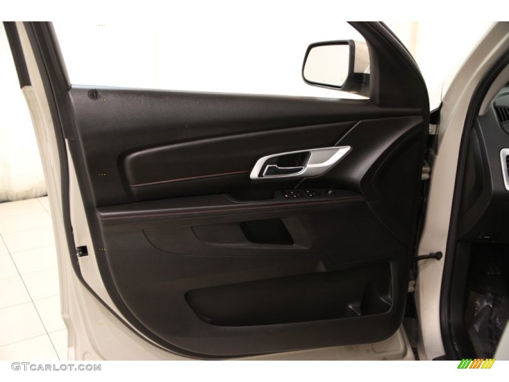 2011 GMC Terrain SLE Jet Black Door Panel Photo #102535916
