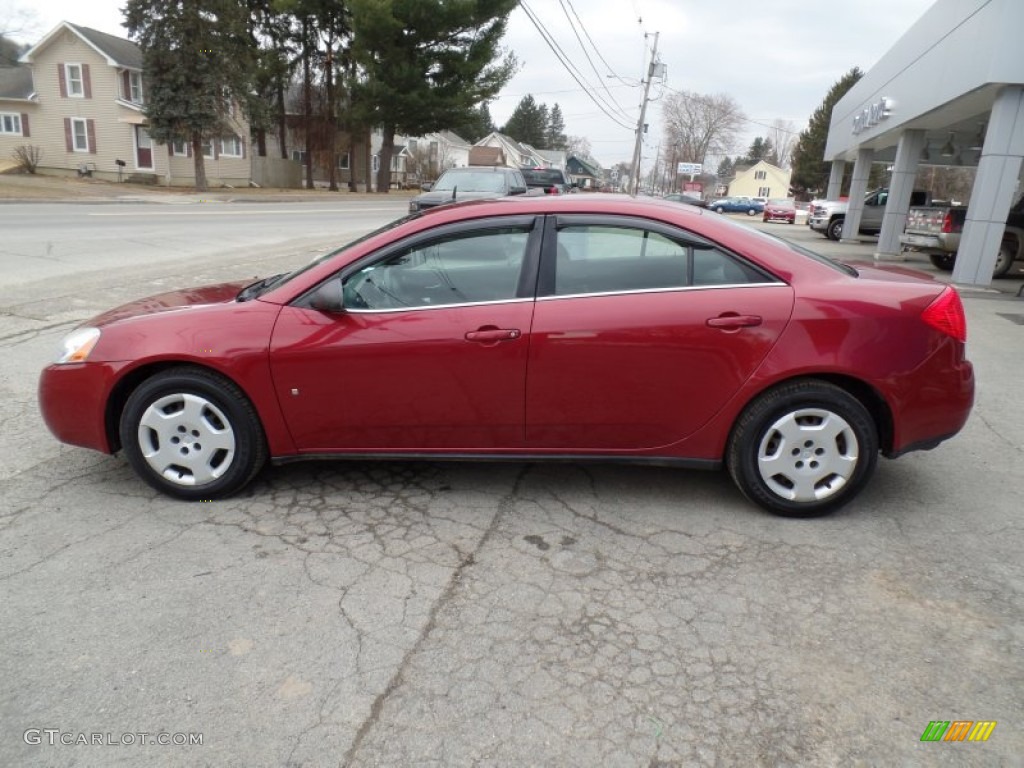 2008 G6 Value Leader Sedan - Performance Red Metallic / Ebony Black photo #1